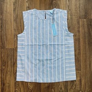 NWT Draper James Chambray Top Small